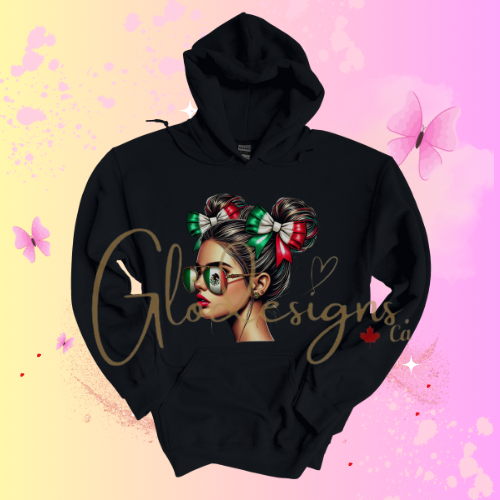 Mexican Girl Hoodie (Unisex).