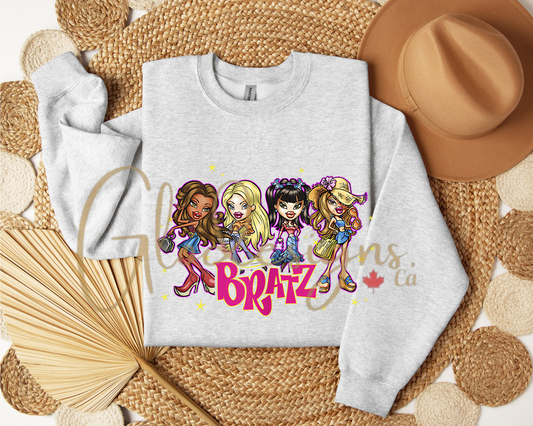 Bratz Girls Crewneck (Unisex).