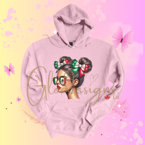 Mexican Girl Hoodie (Unisex).