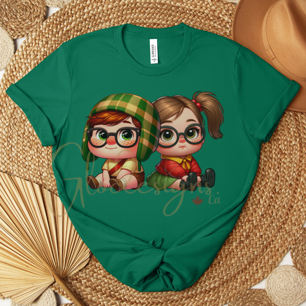 Kids Chavito & la Chilindrina 💞T-Shirt (Unisex).