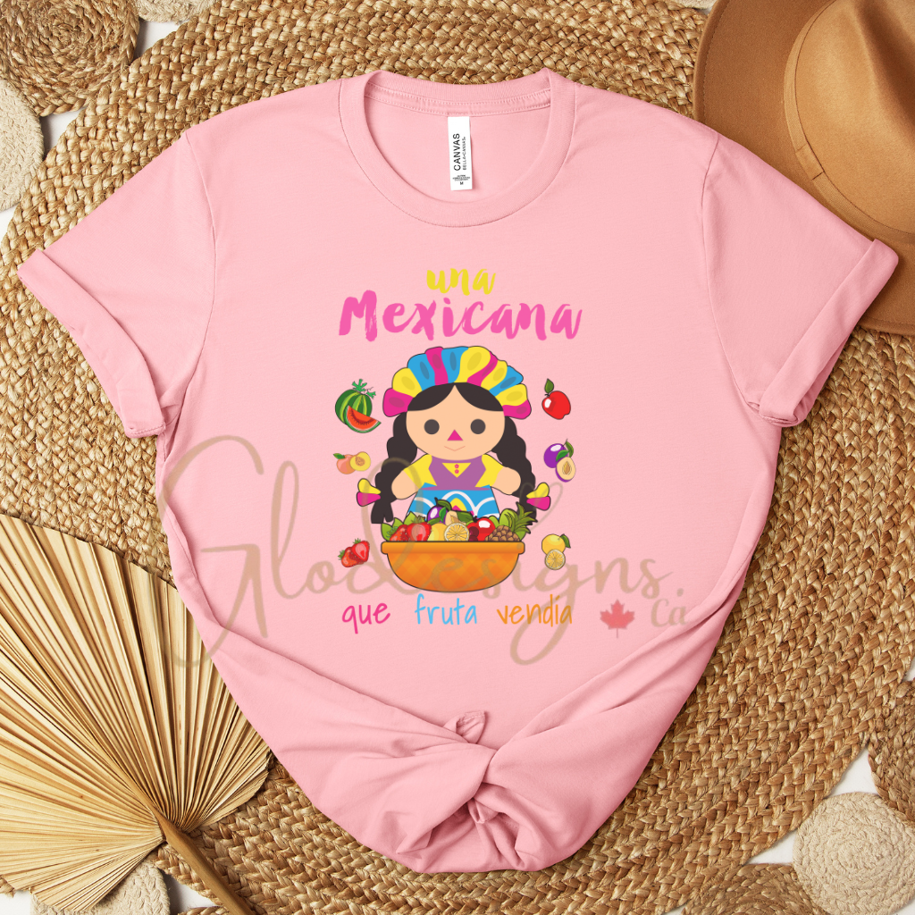 Una Mexicana que fruta vendia 💞 T-Shirt (Unisex).