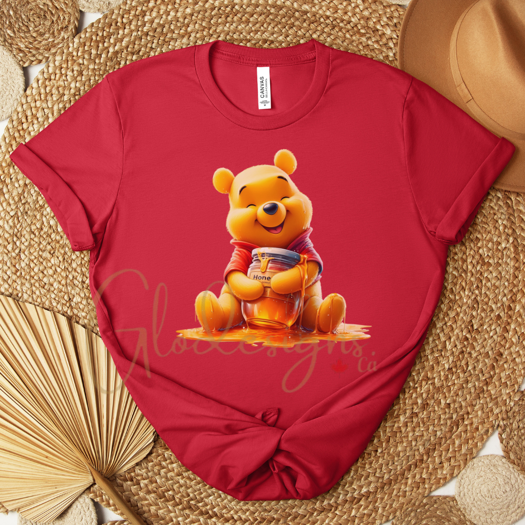 Winnie the Pooh honey 💞 T-Shirt (Unisex).
