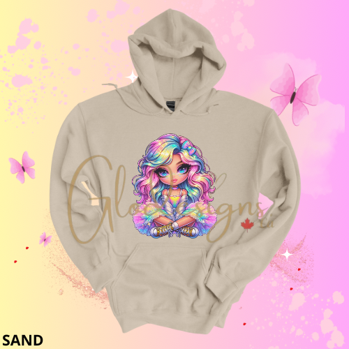 Rainbow Girl Hoodie (Unisex).