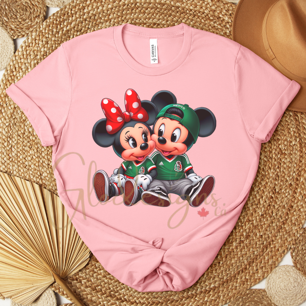 Mexican Minnie & Mickey💞 T-Shirt (Unisex).