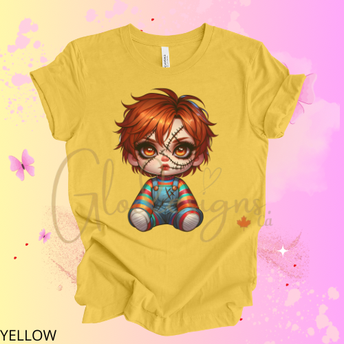 Children of Chucky diabólico Halloween 💞 T-Shirt (Unisex).