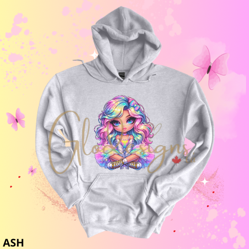 Rainbow Girl Hoodie (Unisex).