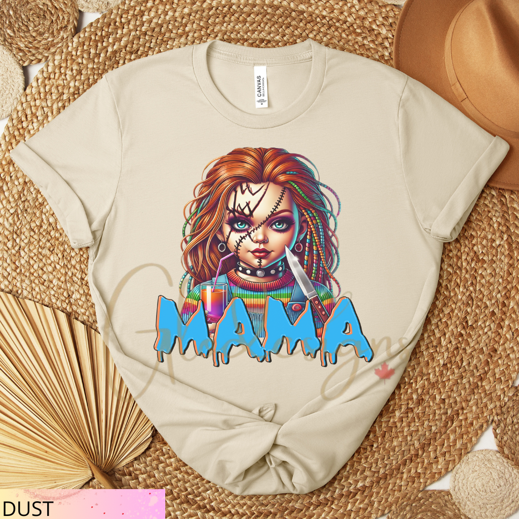 Mamá (Chucky) diabólica Halloween 💞 T-Shirt (Unisex).