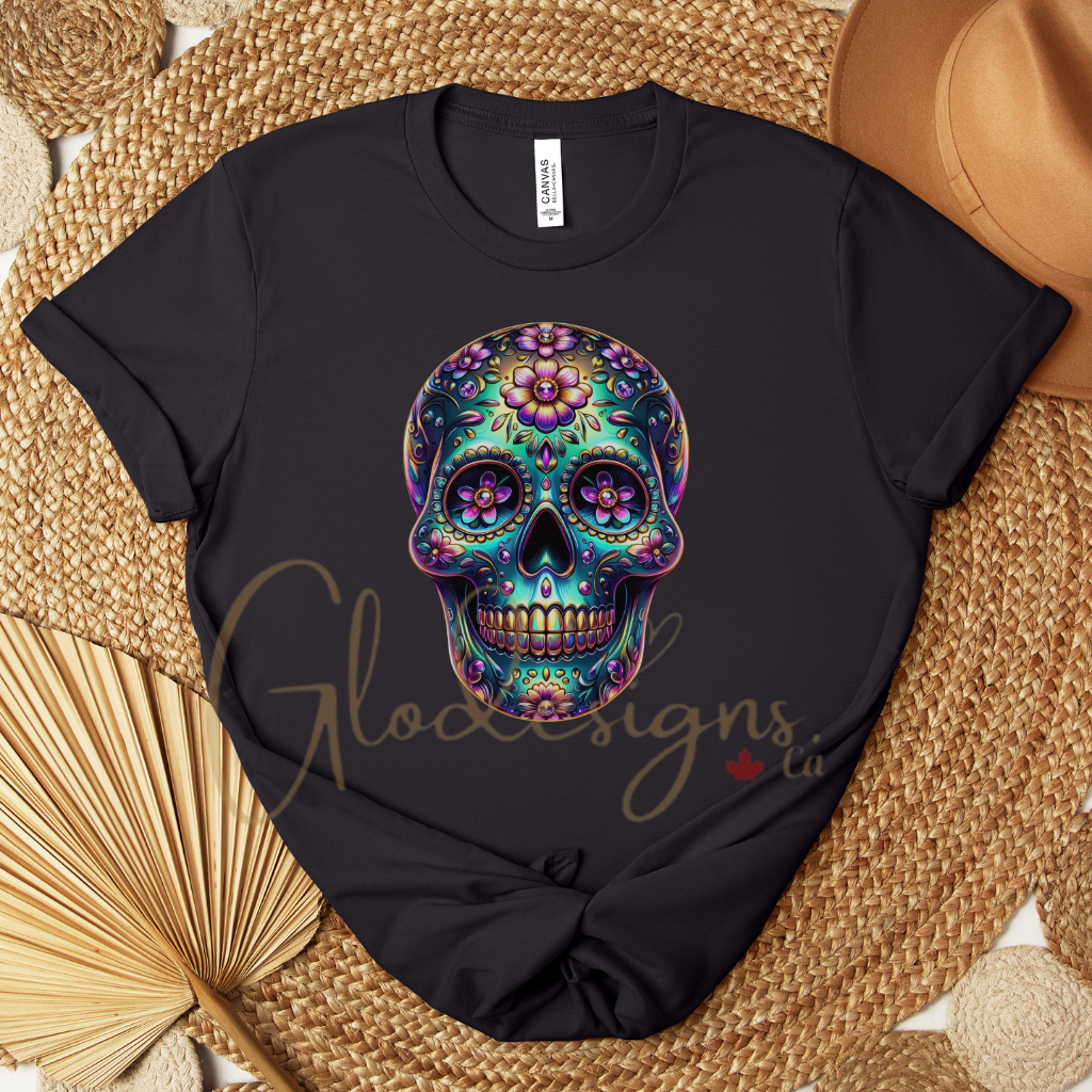 Sugar skulls - Calaberitas 💞 T-Shirt (Unisex).