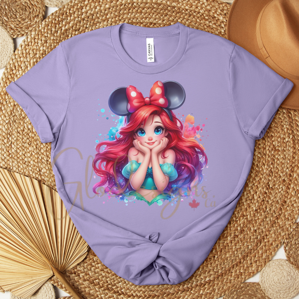 Ariel the little mermaid 💞 T-shirt (Unisex).