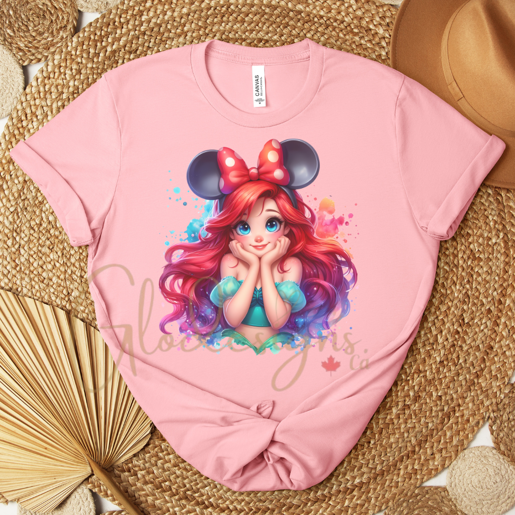 Ariel the little mermaid 💞 T-shirt (Unisex).