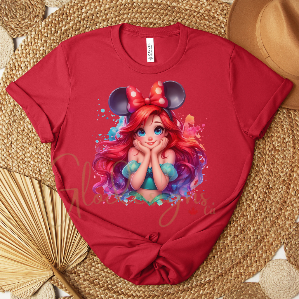 Ariel the little mermaid 💞 T-shirt (Unisex).