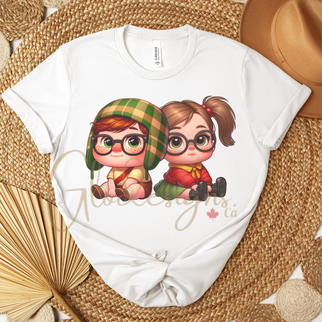 Kids Chavito & la Chilindrina 💞T-Shirt (Unisex).