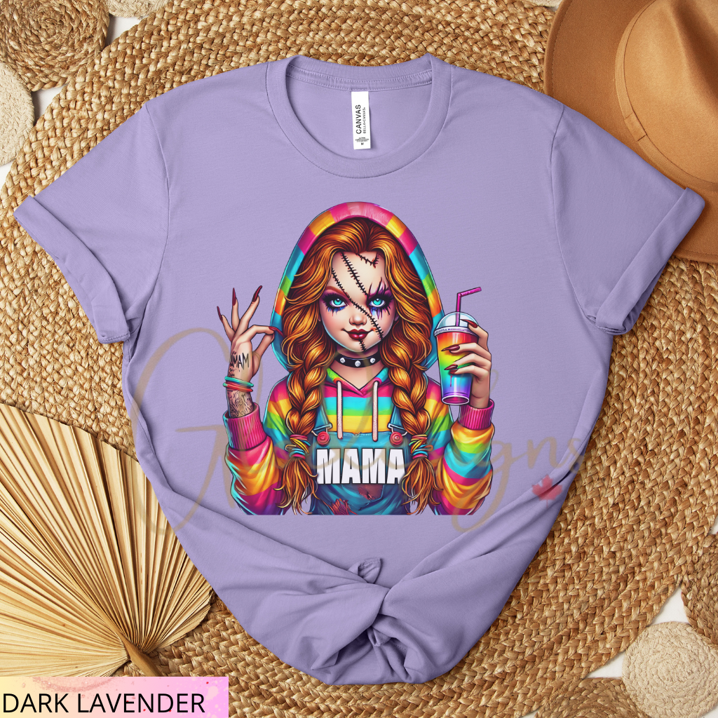 Mamá (Chucky) diabólica Halloween 💞 T-Shirt (Unisex).