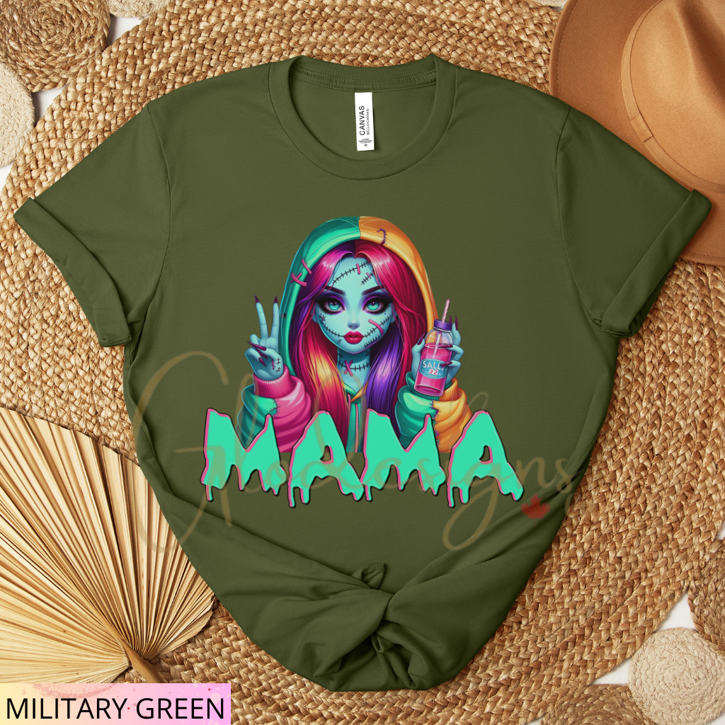 Mamá Sally (Nightmare) Halloween 💞 T-Shirt (Unisex).