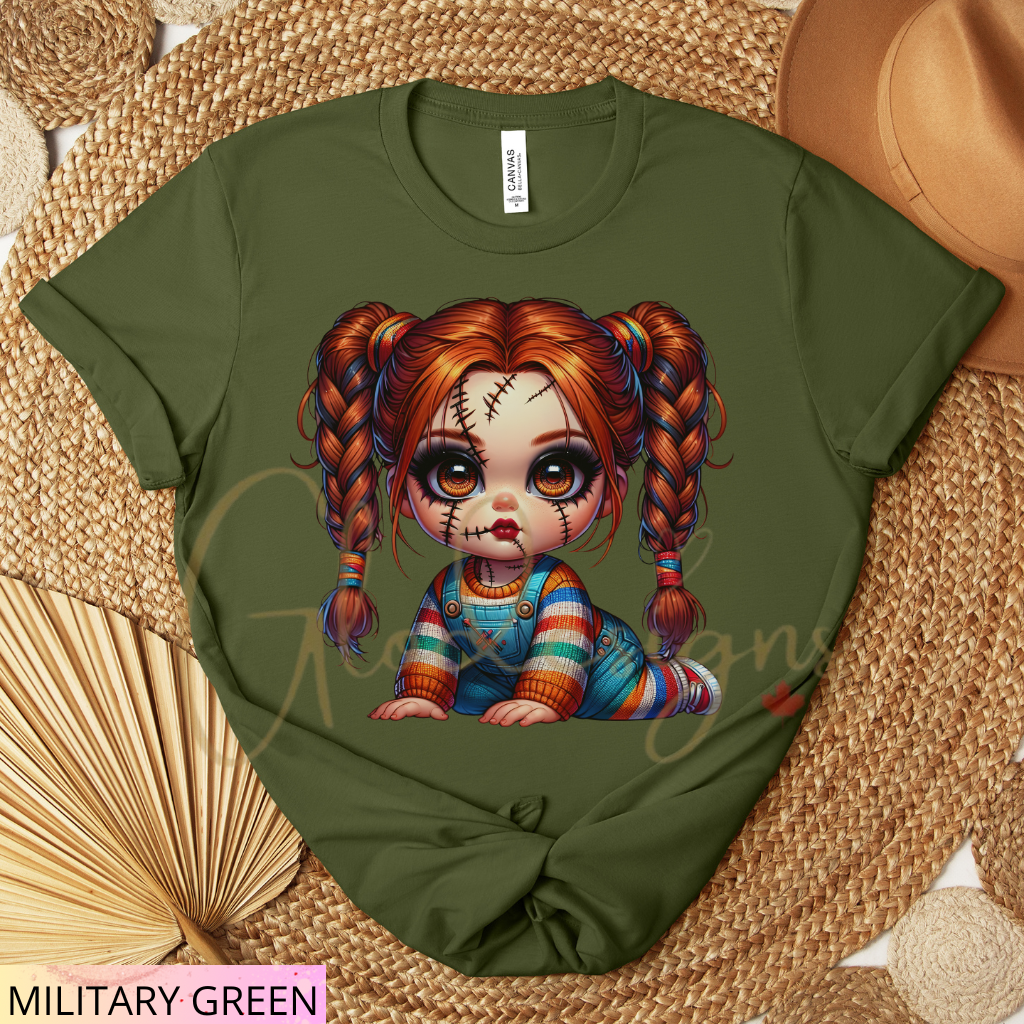 Children of Chucky diabólico Halloween 💞 T-Shirt (Unisex).